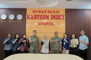 Kunjungan Kepala Cabang BPJS Kesehatan Jayapura ke Rumah Sakit TK II Marthen Indey