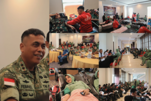 Pangdam XVII/Cenderawasih Ajak Masyarakat Jadikan Donor Darah sebagai Wujud Kepedulian