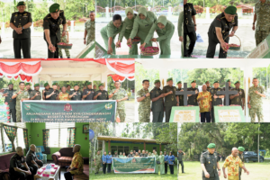 Ziarah Makam Marthen Indey dalam Rangka HUT KESAD ke-81
