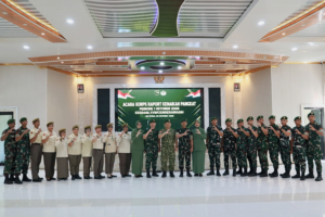 RS Tk. II Marthen Indey Gelar Korps Raport Kenaikan Pangkat